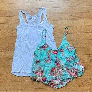 Aero tank & Almost Famous crop bundle